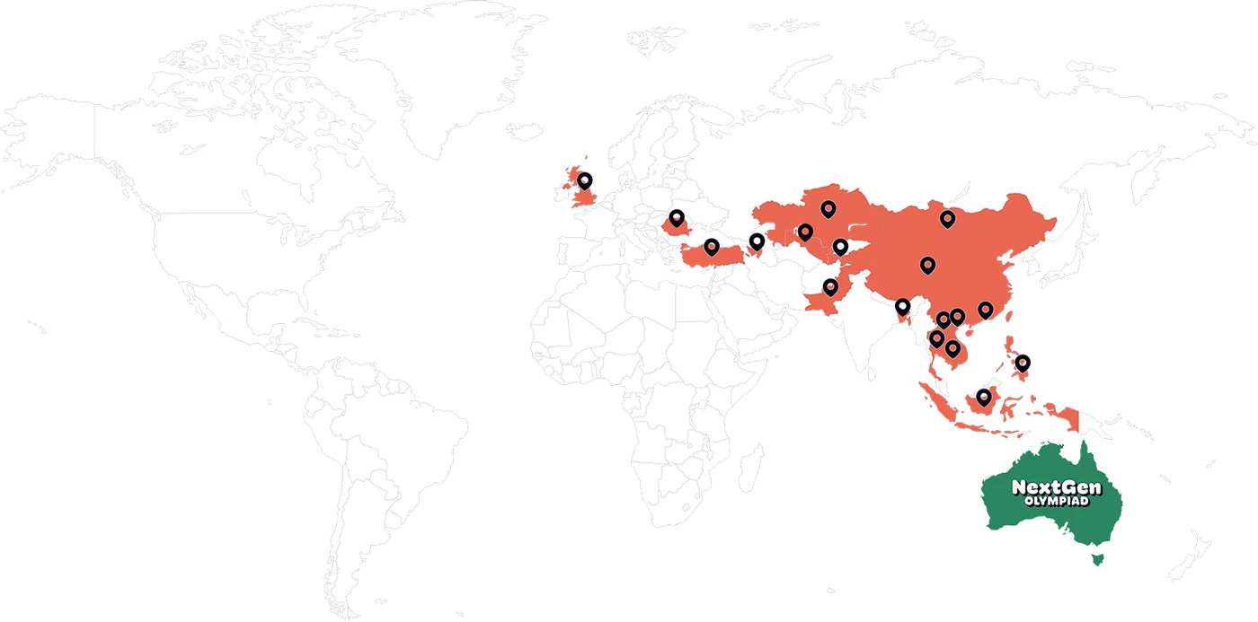 NextGen Olympiad Participants Worldwide