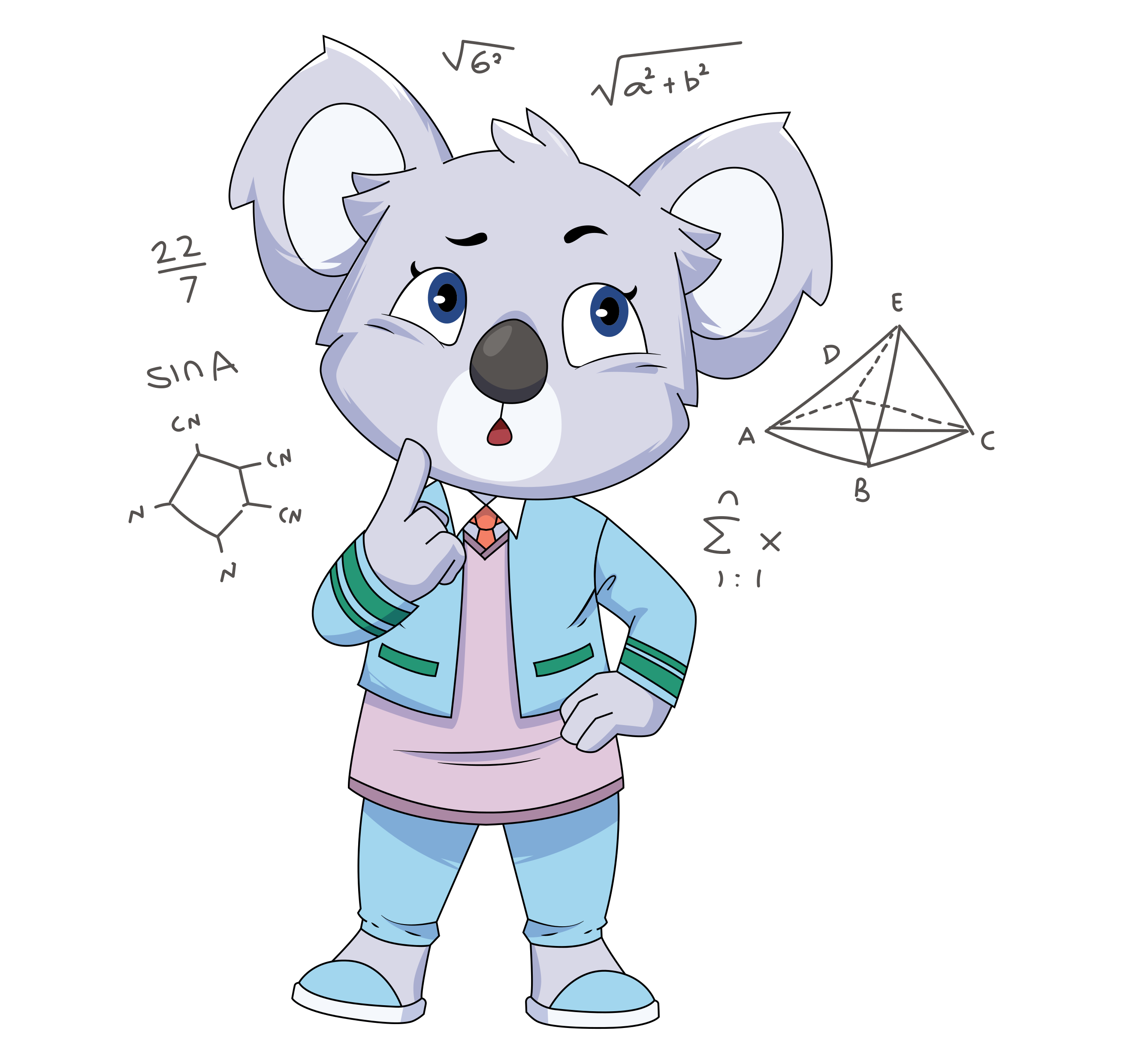 Maths Seniors mascot